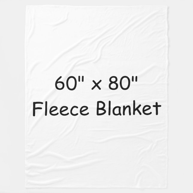 Create Your Own Fleece Blanket (Front)