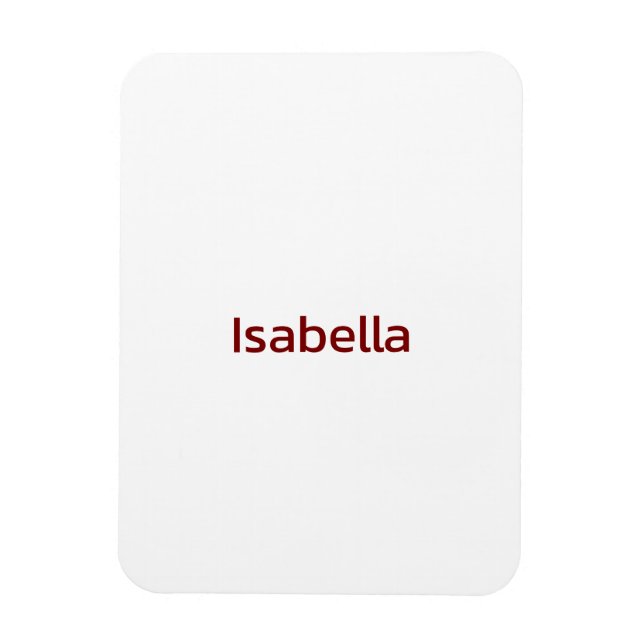 Create Your Own Flexible Magnet (Vertical)