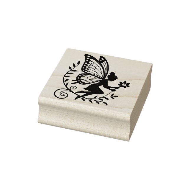 Create Your Own Floating Flower Fairy Rubber Stamp (Stamp)