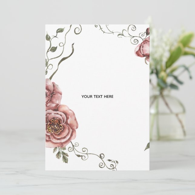 Create Your Own floral  (Standing Front)