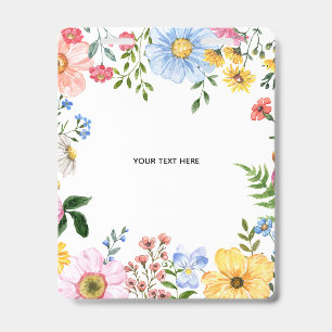 Create Your Own floral Badge