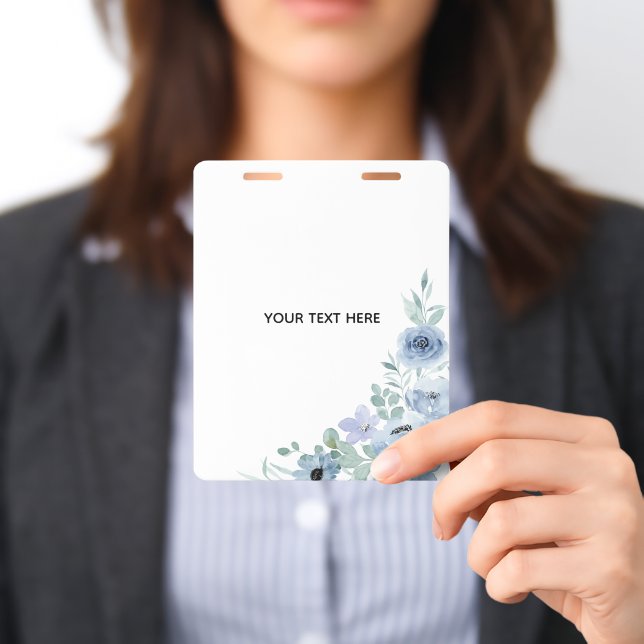 Create Your Own Floral  Badge (Presented)