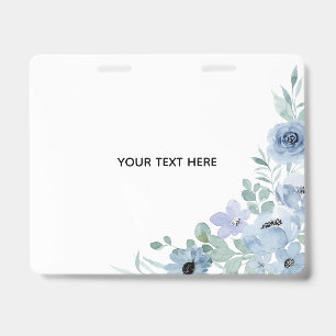 Create Your Own Floral Badge