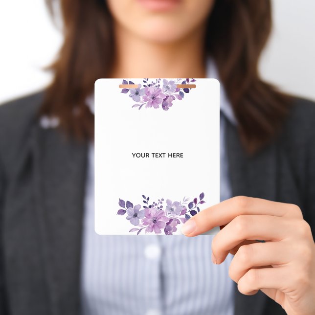 Create Your Own Floral Badge (Presented)