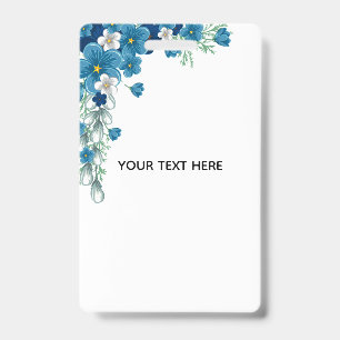 Create Your Own Floral Badge