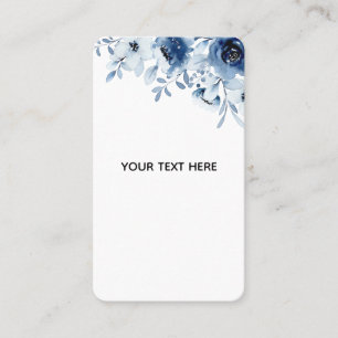 Create Your Own Floral Business Card
