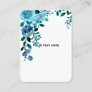 Create Your Own Floral Business Card