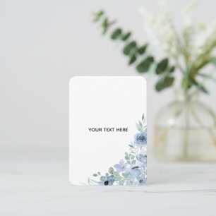 Create Your Own Floral  Business Card