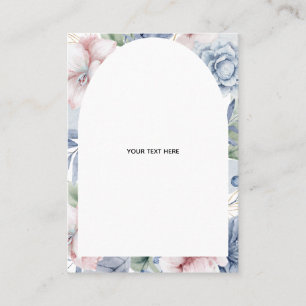 Create Your Own floral Business Cards