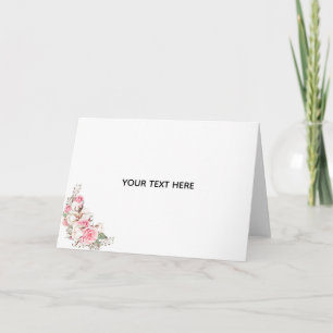 Create Your Own Floral Card