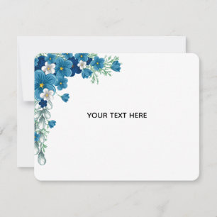 Create Your Own Floral Card