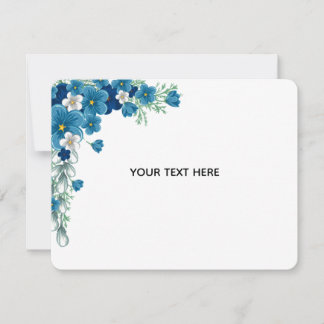 Create Your Own Floral Card
