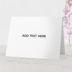 Create Your Own Floral  Card