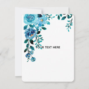 Create Your Own Floral Card