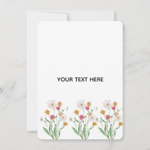 Create Your Own Floral Card