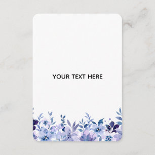 Create Your Own Floral Enclosure Card