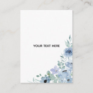 Create Your Own Floral  Enclosure Card