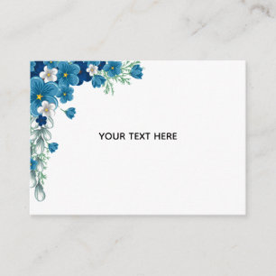Create Your Own Floral Enclosure Card