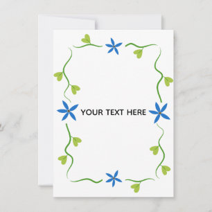 Create Your Own Floral Invitation