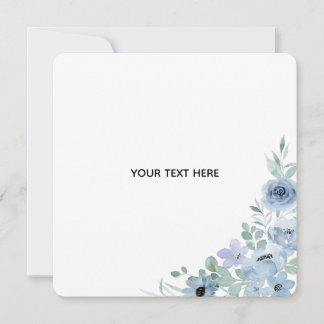 Create Your Own Floral Invitation