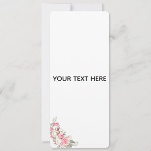Create Your Own Floral Invitation