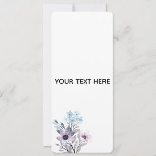 Create Your Own Floral Invitation