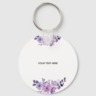 Create Your Own Floral Keychain