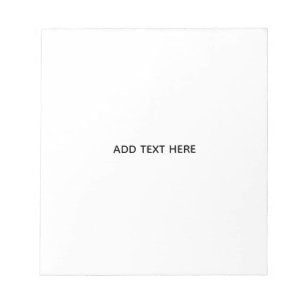Create Your Own Floral Notepad