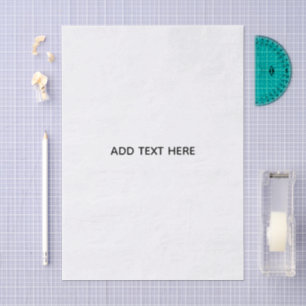 Create Your Own Floral Tissue Paper