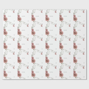 Create Your Own floral Wrapping Paper