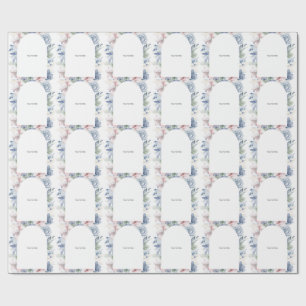 Create Your Own floral Wrapping Paper