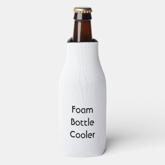 Create Your Own Foam Bottle Cooler (Bottle Front)