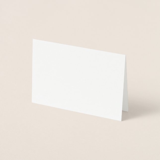 Create Your Own Foil Card (Front)