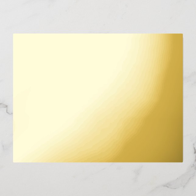 Create Your Own Foil Holiday Postcard (Front)