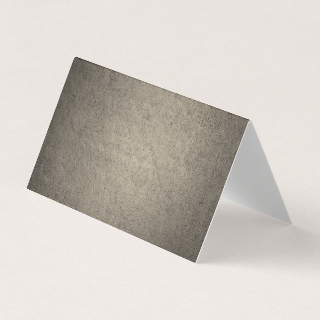 Create Your Own Folding Business Card (Front)