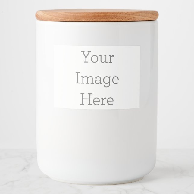 Custom Food Container Label (7.6 cm x 5.1 cm) (Front)