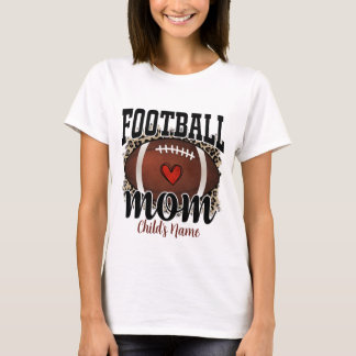 Create Your Own Football Mom T-Shirt