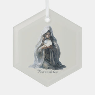 Create Your Own Fortune Teller Glass Ornament