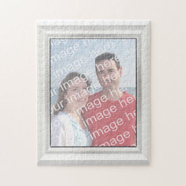 Create Your Own Framed Photo Puzzle (Vertical)