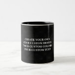 Create Your Own Fully Customized Coffee Mug<br><div class="desc">Customize this item from scratch with your own design images and/or text, by replacing what is currently displayed on it, or personalize the current background. Visit Elves & Shoemaker on Zazzle to shop our entire collection of easy to customize products you can print whatever you want on, as well as...</div>
