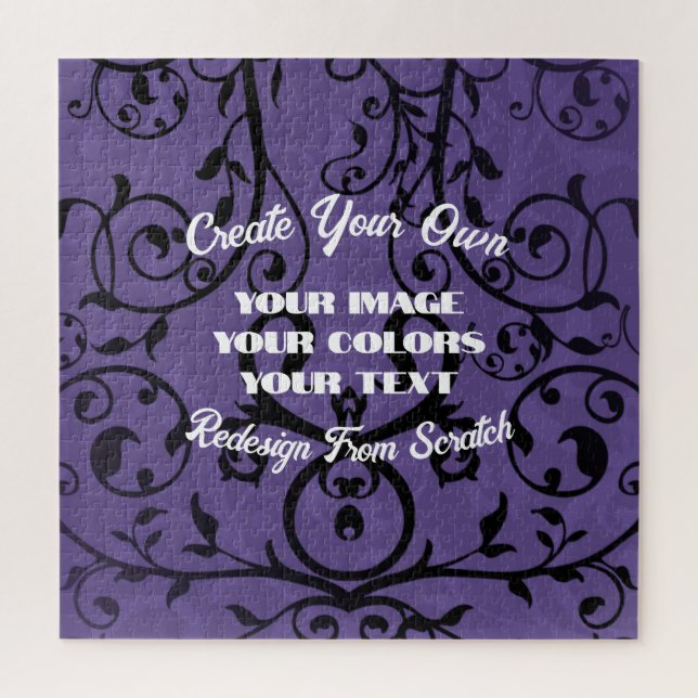 Create Your Own Fully Customized Jigsaw Puzzle (Vertical)