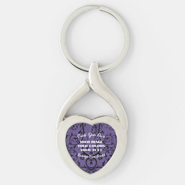 Create Your Own Fully Customized Keychain (Front)