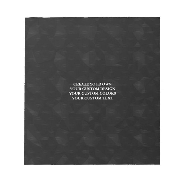 Create Your Own Fully Customized Notepad (Front)