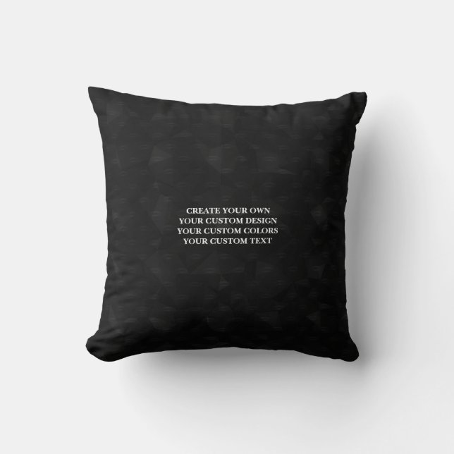 Create Your Own Fully Customized Throw Pillow (Front)