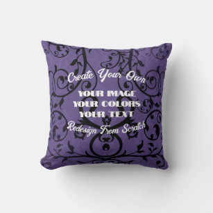 Create Your Own Fully Customized Throw Pillow