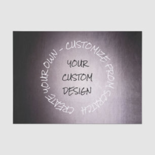 Create Your Own Fully Customized Tissue Paper
