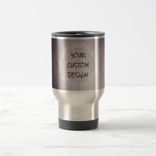 Create Your Own Fully Customized Travel Mug (Center)