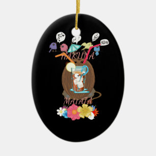 Create Your Own Fun Summer Time Beach Party Ideas Ceramic Ornament