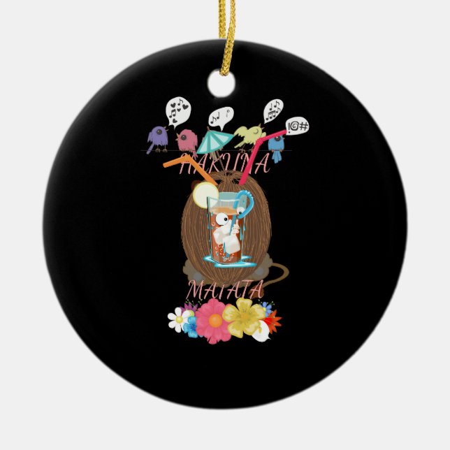 Create Your Own Fun Summer Time Beach Party Ideas Ceramic Ornament (Front)