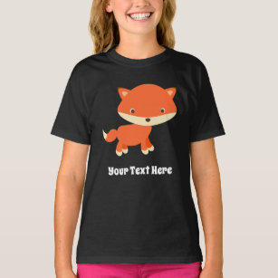 Create Your Own Funny Animal Fox T-Shirt